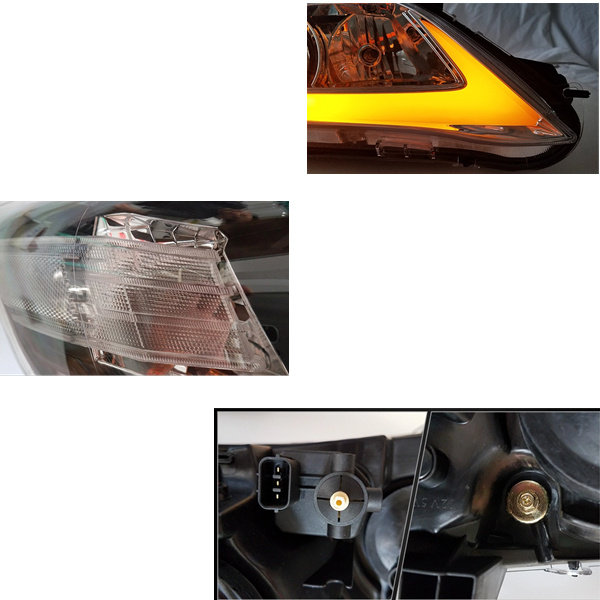 Cars Accessories Sequential Hid Assembly Head Lamp 2006-2011 Headlights For Toyota Camry